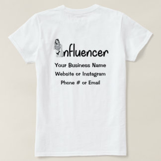 モデルインフルエンサTシャツ Tシャツ