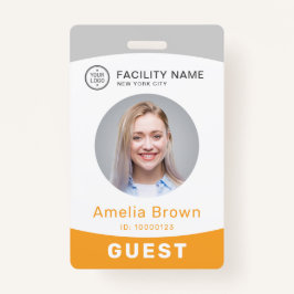 モデルカスタムの写真と社員バッジ バッジ