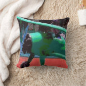 モデルカラフル飛行機 クッション (ブランケット)