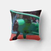 モデルカラフル飛行機 クッション (裏面)