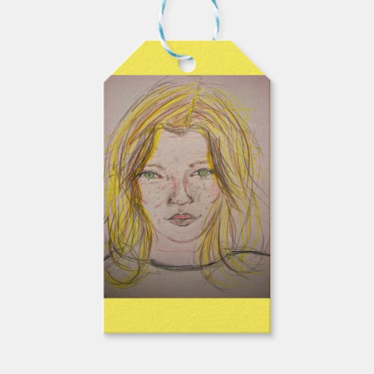 モデルガール ギフトタグ (正面)