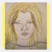 モデルガール スクエアシール (正面)