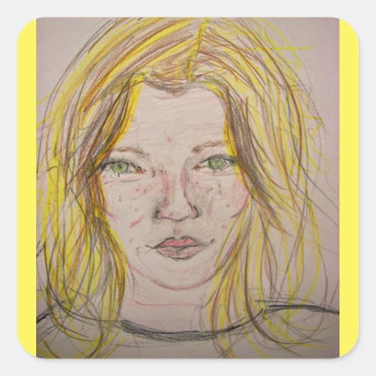 モデルガール スクエアシール (正面)