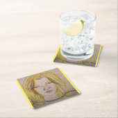 モデルガール スクエアペーパーコースター (インサイチュ)