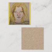 モデルガール スクエア名刺 (正面/裏面)