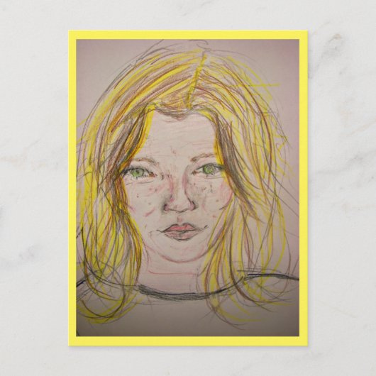 モデルガール ポストカード (正面)