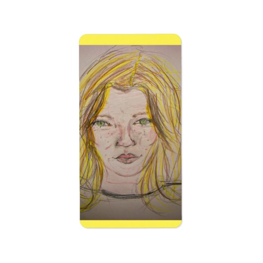 モデルガール ラベル (正面)