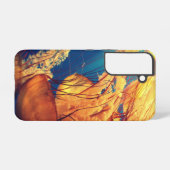 モデルサムスンギャラクシーS22タフケース SAMSUNG GALAXYケース (裏面横)