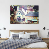 モデルシーサイド建物 キャンバスプリント (インサイチュ (寝室))