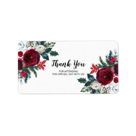 モデルヌ・ブルゴーニュ・ウィン結婚ターフラワーズ ラベル