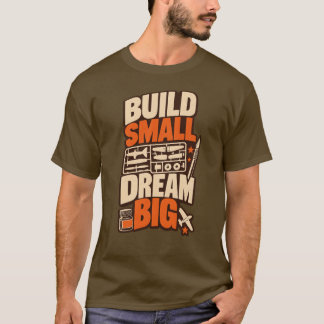 モデルビルダー ビルドスモール ドリームビッグ Tシャツ