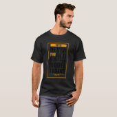 モデルビルダ用のモデル列車 Tシャツ (正面フル)