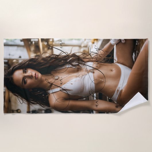 モデルビーチタオル ビーチタオル (正面)