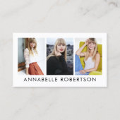 モデルモダンとアクター3 Photo Pro 名刺 (正面)