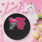 モデルヴィンテージフォトグラフGhouls単におもしろいA ペーパープレート (パーティー)