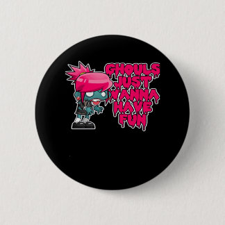 モデルヴィンテージフォトグラフGhouls単におもしろいA 缶バッジ