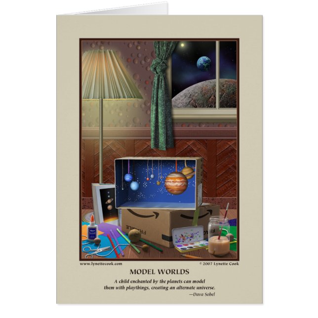 モデル世界カード (正面)