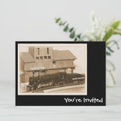 モデル列車の招待状 招待状 (スタンド正面)