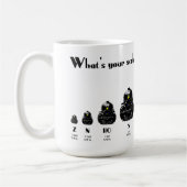 モデル列車ははかりで測ました-あなたのスケールは何ですか。 マグカップ (左)