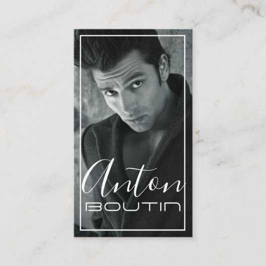 モデル女優名刺 名刺 (正面)