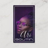 モデル女優名刺 名刺 (正面)