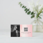 モデル女優演スタイリッシュ技抽象芸術  名刺 (スタンド正面)