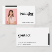 モデル女優 名刺 (正面/裏面)