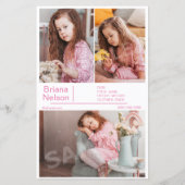 モデル構成ヘッドショットの子どもズド (裏面)