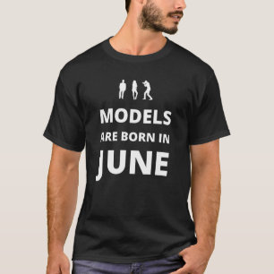 モデル生まれは6月 Tシャツ