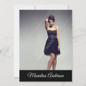 モデル用コンポジットカード / ゼッドカード 招待状 (正面)