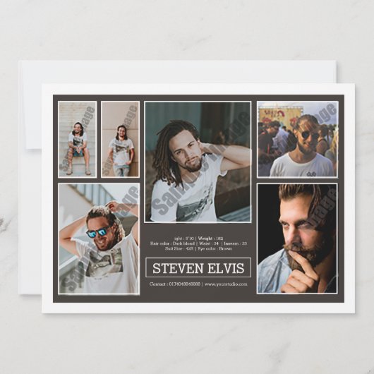 モデル補正カード (裏面)