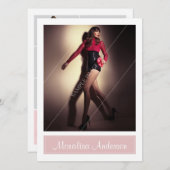 モデル補正カード 招待状 (正面/裏面)