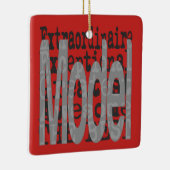 モデル超並外 セラミックオーナメント (右)