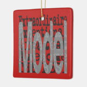 モデル超並外 セラミックオーナメント (左)