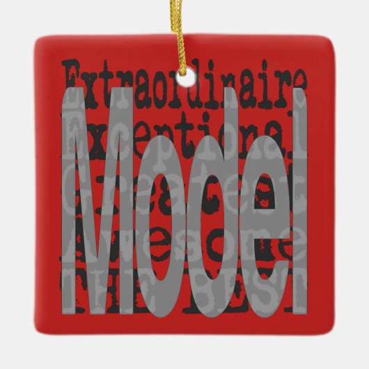 モデル超並外 セラミックオーナメント (正面)