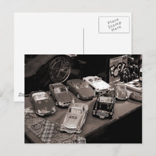 モデル車 ポストカード (正面/裏面)