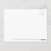 モデル馬好きが好きなものを集める ポストカード (裏面)