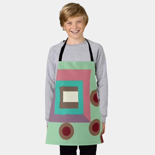 モデル1 エプロン (着用した状態)