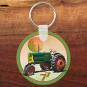 モデル77行トリミング キーホルダー (正面)