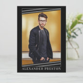 モデル アクター コンポジット カード ゼッド カード 2 写真 5.5x7.5 (スタンド正面)