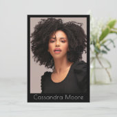 モデル アクター 4 フォト ツーサイド コンパ QR テンプレート (スタンド正面)