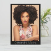 モデル・アクター 5 フォト ツーサイド プロ コンポジット カード (スタンド正面)