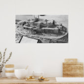 モデル・オブ・ザ・クラク・デ・シュバリエ、モデル ポスター (キッチン)