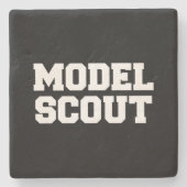 モデル・スカウト ストーンコースター (正面)