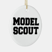 モデル・スカウト セラミックオーナメント (右)