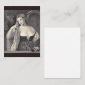 モデル ノートカード (正面/裏面)