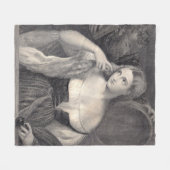 モデル フリースブランケット (正面(横))