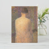 モデル・from Behind by Georges Seuratヴィンテージ・アート (スタンド正面)