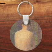 モデル・from Behind by Georges Seuratヴィンテージ・アート キーホルダー (正面)