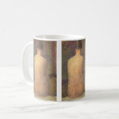 モデル・from Behind by Georges Seuratヴィンテージ・アート コーヒーマグカップ (正面左)